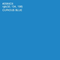 #2086C6 - Curious Blue Color Image